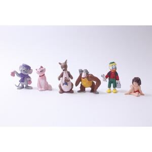 Disney, Bullyland, PVC Figures, Jungle Book Ducktales Aristocats ~ 250516-WH 247